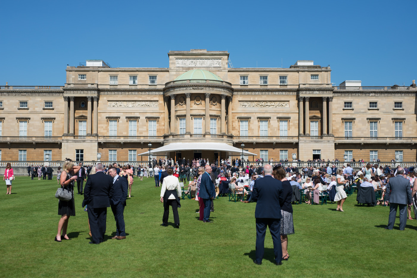 Thousands gather at Buckingham Palace to celebrate at RoSPA Garden Party