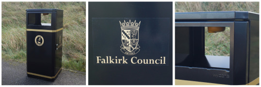 Falkirk Council favour Wybone litter bins