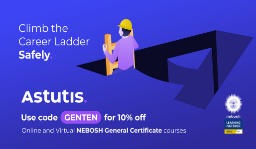 Astutis release 10% VIP Discount for the NEBOSH National and International Certificate Online and Virtual Training Courses