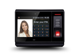 RFID Fingerprint Access Control and Time Attendance with 7' touch screen, Android, Linux