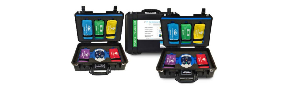 Hybrid Trauma Kit with AED