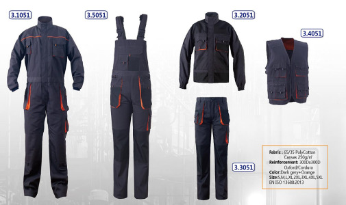 WORKWEAR POLY COTTON CANVAS SERIES