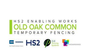 HS2 Temporary Security Fencing